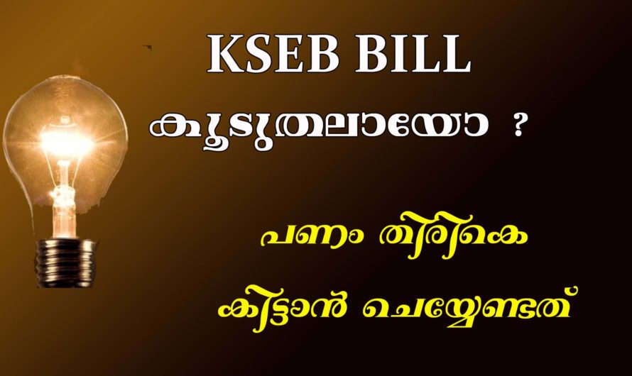 KSEB ബില്ല് ഇരട്ടിയായെങ്കിലും പരിഹാരമുണ്ട്.
