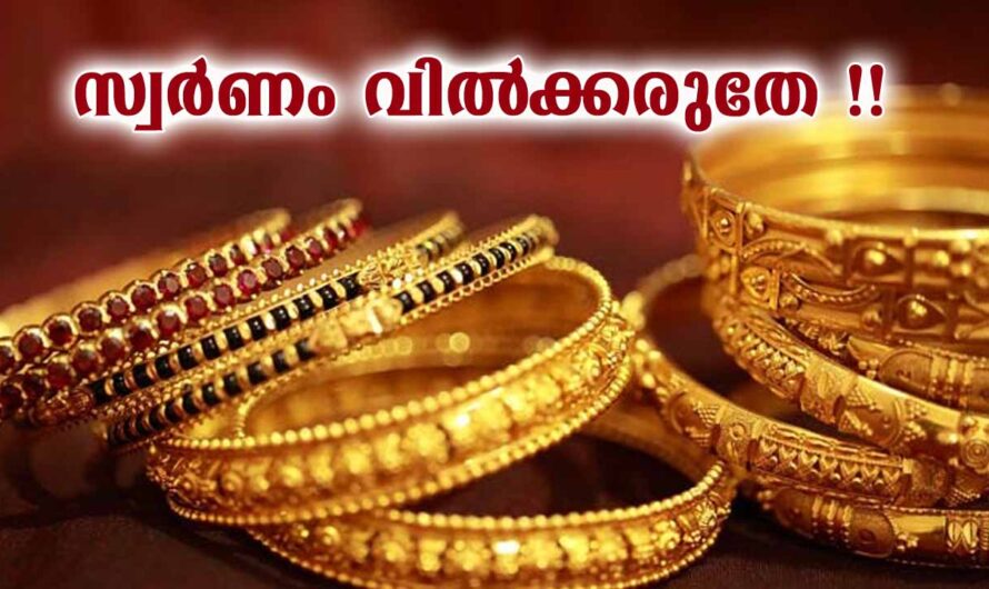 സ്വർണം വിൽക്കുന്നതിന് പകരം ഇങ്ങനെ ചെയ്താ മതി