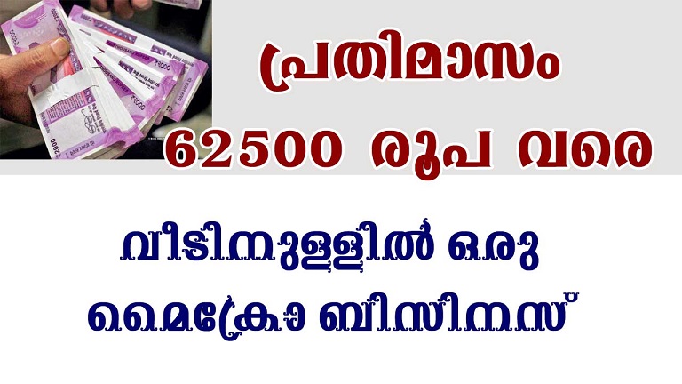 വീടിനുള്ളിൽ ഒരു മൈക്രോ ബിസിനസ്