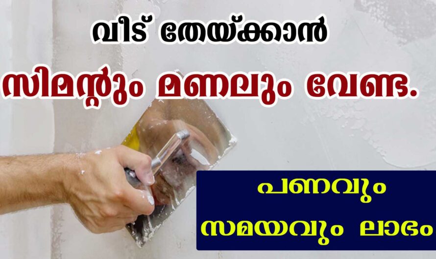 വീടുപണിയിൽ പണവും സമയവും ലാഭം.