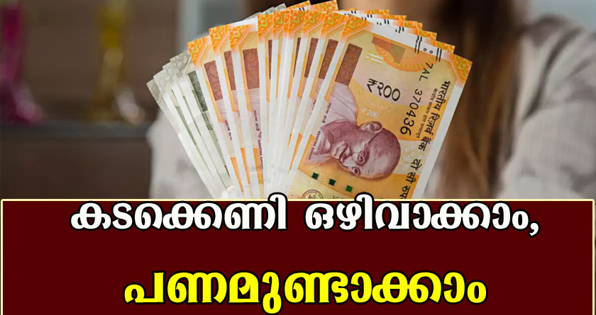 കടക്കെണി ഒഴിവാക്കാനും പണമുണ്ടാക്കാനും ഇത് ശീലമാക്കൂ